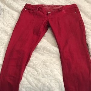 EXPRESS jeans: jean legging•slim fit•ultralow rise